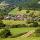 Image d'un paysage rural du Massif des Bauges autour du village de la Compôte