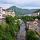 Photo de la rivière de la Bienne traversant la ville de Saint Claude dans le Jura