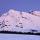 Image d'un crépuscule d'hiver sur Merdassier et l'Etale dans le Massif des Aravis