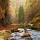 Photographie d'un paysage d'automne dans les gorges du Chéran