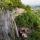 Photo d'un paysage de printemps dans le Valromey avec la cascade de Cerveyrieu et la rivière du Séran
