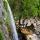 Photo en gros plan de la cascade de Cerveyrieu au printemps