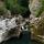 Paysage d'été autour de la rivière du Fornant en Haute Savoie