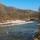 Photo de la rivière des Usses un jour d'hiver ensoleillé