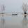 Photographie des bords du lac d'Annecy un soir d'hiver