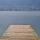 Image d'un ponton sur le lac du Bourget près d'Aix les Bains