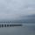 Photo du lac du Bourget sous les nuages un matin d'hiver