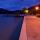 Photo du crépuscule sur le lac d'Annecy près de l'embarcadère de Saint Jorioz