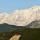 Photographie du Mont Blanc encadré par le Massif des Aravis