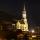 Photographie de la basilique de la Visitation sous ses illuminations nocturnes à Annecy