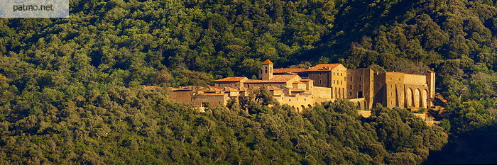 Image panoramique de la chartreuse de la verne
