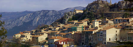photo panoramique aiguines