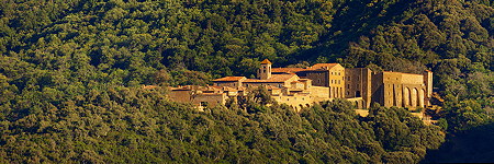 Image panoramique de la chartreuse de la verne