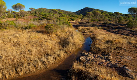 Photographie haute definition de la Plaine des Maures