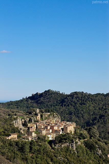 Photo du village de Chteaudouble dans le Haut Var