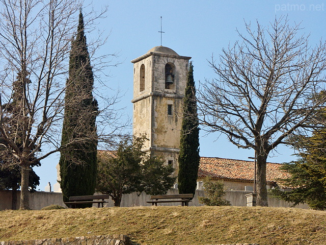 Photo de l'eglise d'aiguines