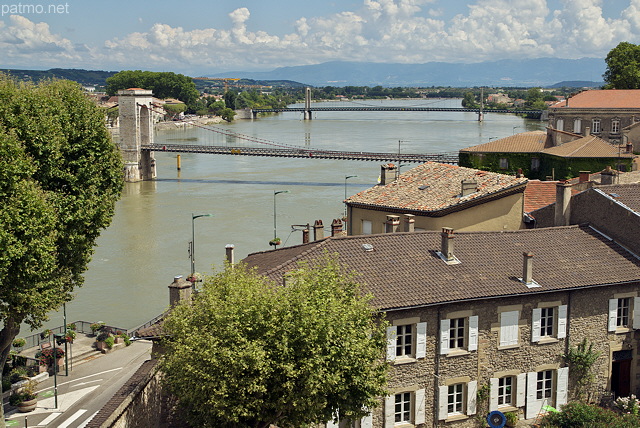 Photo de ponts sur le Rhne  Tournon sur Rhne