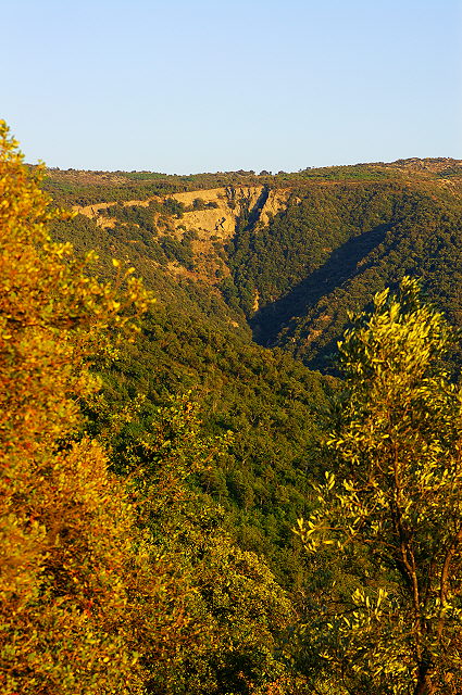 Photo des laves du desteu depuis le GR 90