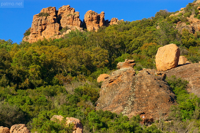 Photo du Rocher de Roquebrune sur Argens