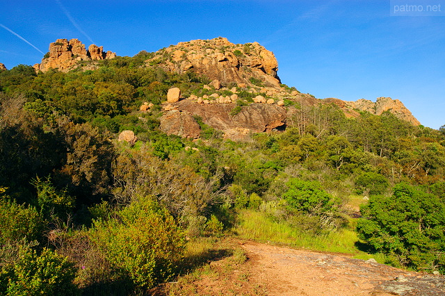 Photo du Rocher de Roquebrune sur Argens
