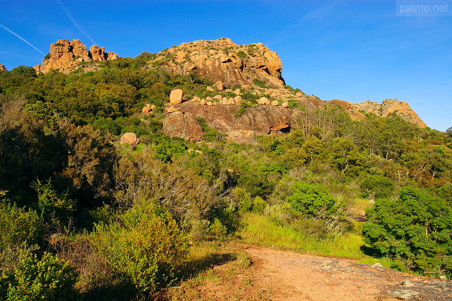 Photo du Rocher de Roquebrune sur Argens