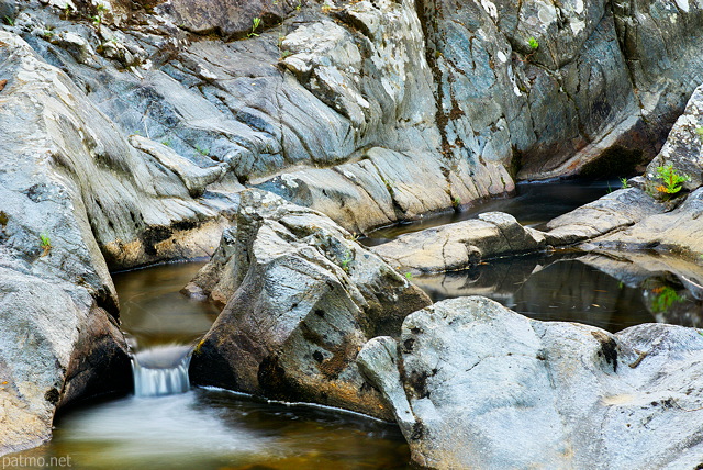 Photo de la rivire de la Verne dans le Massif des Maures