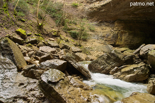 Photographie des Pertes du Bonheur dans le Parc National des Cvennes