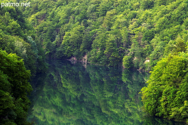 Photographie de reflets de fort dans le Rhne