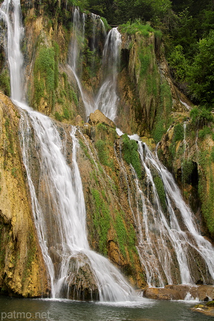 Image de la cascade de Glandieu