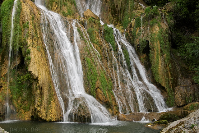 Photographie de la cascade de Glandieu