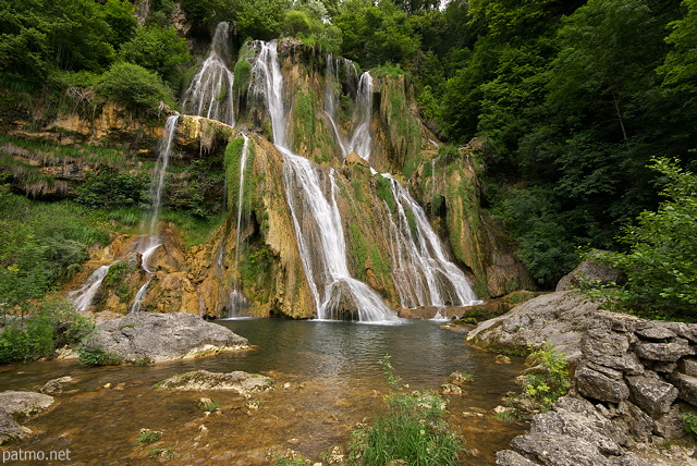 Photographie de la cascade de Glandieu