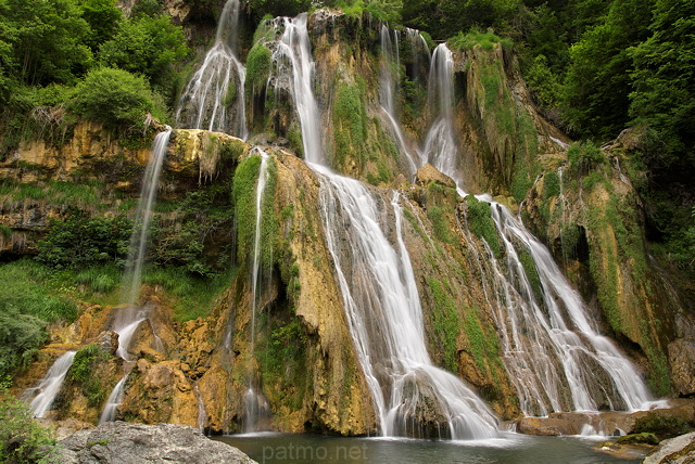 Photographie de la cascade de Glandieu