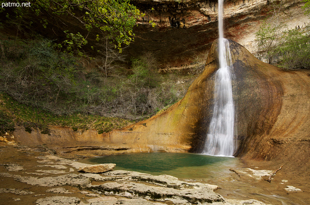 Photo de la cascade du Pain de Sucre sur la Vzronce  Surjoux