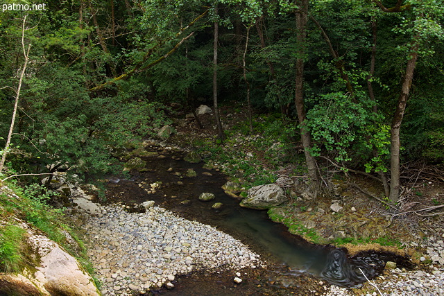 Picture of Fornant river seen from above