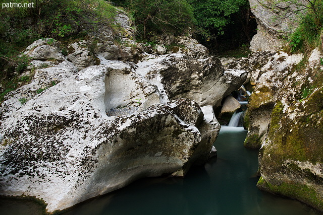 Photographie de la rivire du Fornant en t