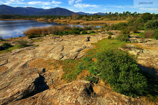 photo du lac des escarcets