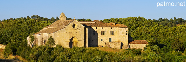 Photographie du prieuré de Salagon à Mane dans les Alpes de Haute Provence