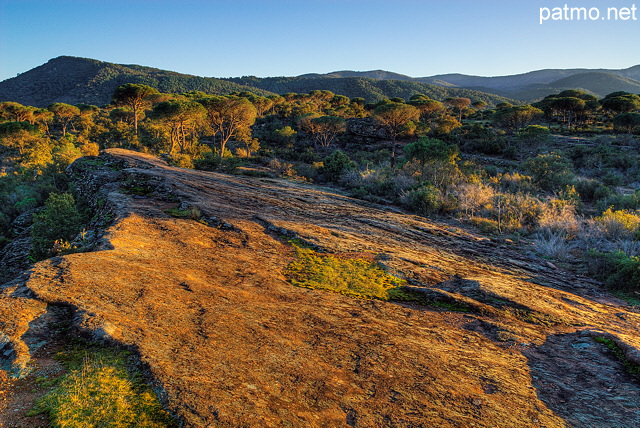 Photo HDR de la Plaine des Maures en fin d'aprs midi