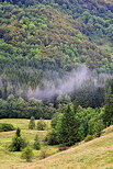 Image d'un paysage d'automne dans la valle de la Valserine