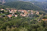 Photo of Pietrapola i Bagni village in the mountains of North Corsica