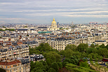 Photo de Paris et du dme des Invalide vus de la tour Eiffel