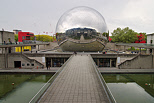 Photographie de la Géode de la Cité des Sciences et de la Villette à Paris