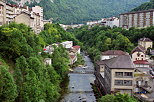 Image of the banks of Bienne river in Saint Claude