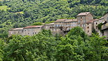 Image of the old houses of Saint Pierreville village in Ardeche