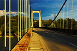 Photographie d'un pont sur la rivire de la Durance prs de Manosque dans les Alpes de Haute Provence