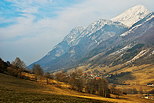 Photographie des montagnes du Massif des Bauges autour des Aillons