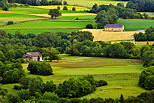 Photo du bocage de la Haute Savoie