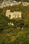 Photo du chteau d'Arcine en automne - Haute Savoie