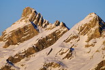 Photo de la Pointe Perce  l'extrmit de la Chane des Aravis