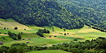 Photo des grangettes du Massif des Bauges prs du village de la Compte